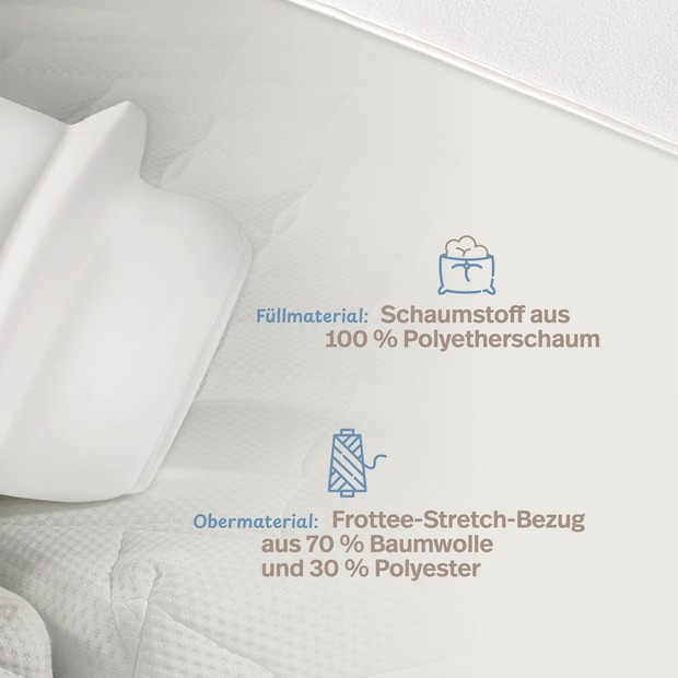 Doppelbettbrücke mit Bezug