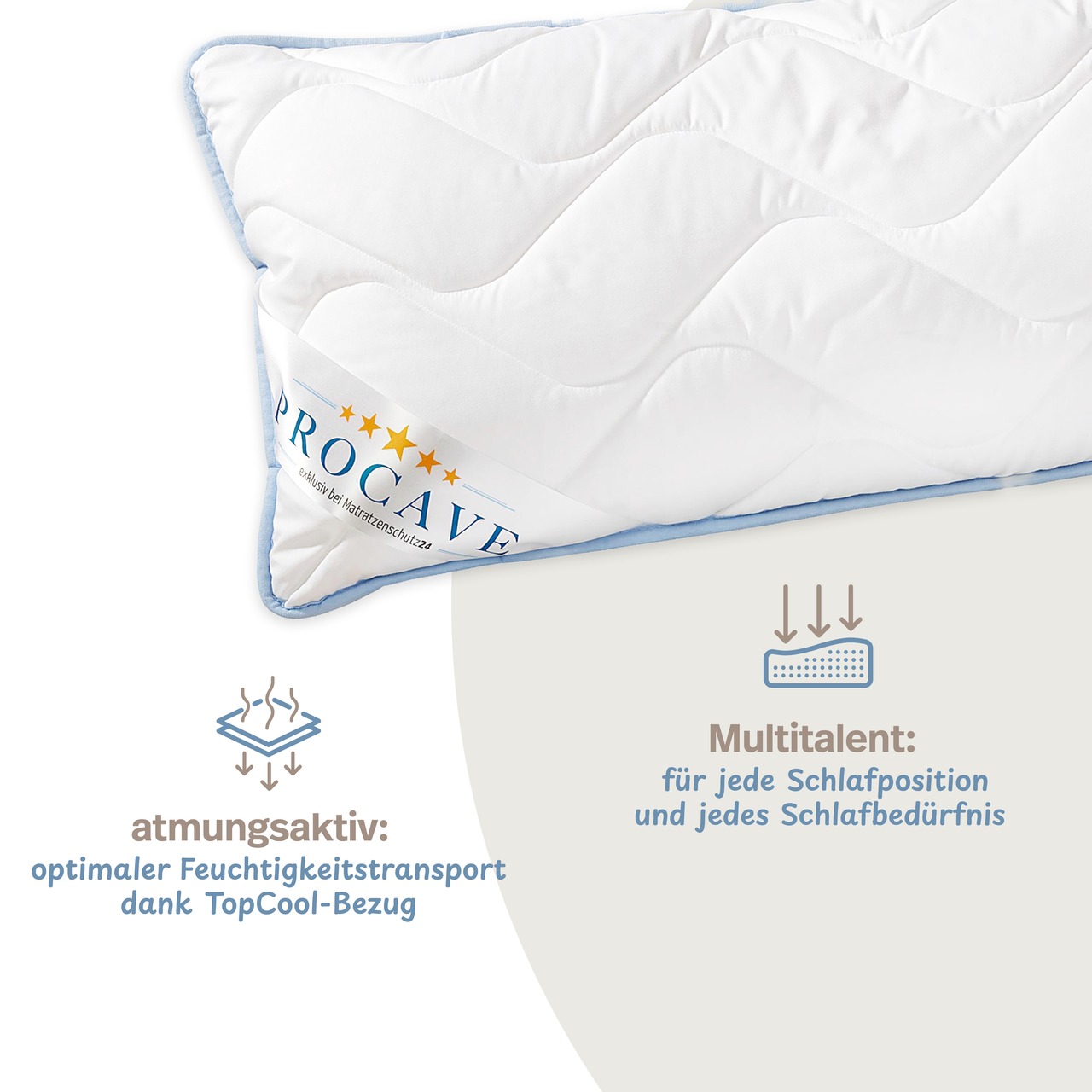 TopCool Kopfkissen Premium