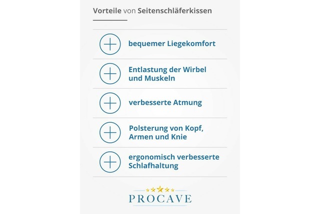 Seitenschläferkissen und seine Vorteile